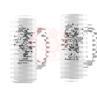 サーフィン パイナップル レトロ ビーチ ヤシの木 トロピカル 美学 コーヒーマグ - Kawaiitshirt