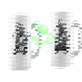 ザ・スーパーマリオギャラクシー・ムービー Yoshi Champion 長袖tシャツ コーヒーマグ - Kawaiitshirt