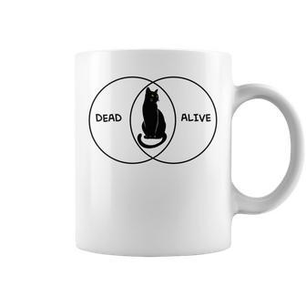 シュレディンガーの猫ベン図 長袖tシャツ コーヒーマグ - Kawaiitshirt