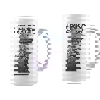 ジョン・レノン 平和な色調の肖像画 コーヒーマグ - Kawaiitshirt