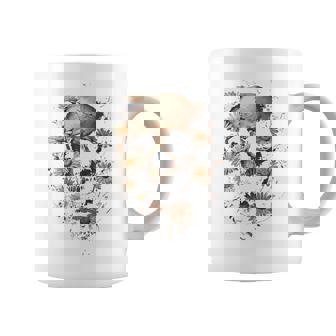 スカルバックプリント。 コーヒーマグ - Kawaiitshirt