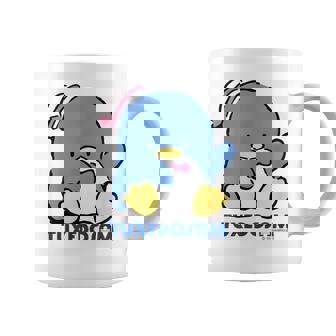 タキシードサム おすわり ライトカラー コーヒーマグ - Kawaiitshirt