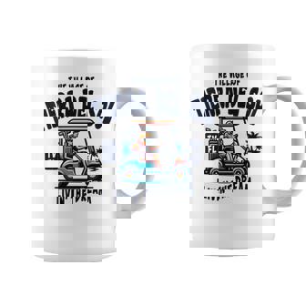 ティエラ・デル・ソルの村ゴルフカートデザイン。 長袖tシャツ コーヒーマグ - Kawaiitshirt