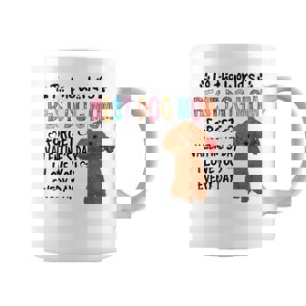 トイプードル最高の犬ママバレンタインデー面白い犬の恋人 長袖tシャツ コーヒーマグ - Kawaiitshirt