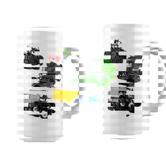 トラクター トラクター コンバインハーベスター 農家 農業 コーヒーマグ - Kawaiitshirt