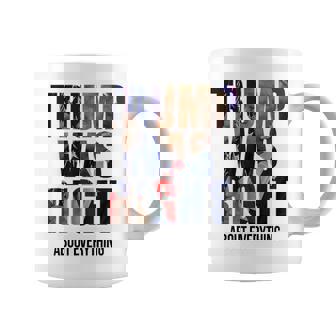 トランプはすべてについて正しかった-トランプ・キス・フラッグ コーヒーマグ - Kawaiitshirt