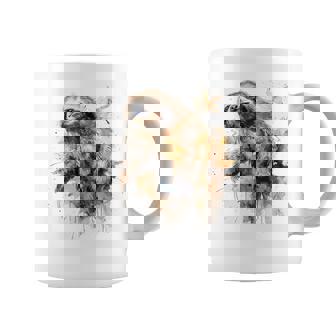 ナマケモノのアートワーク 動物ナマケモノ コーヒーマグ - Kawaiitshirt