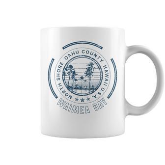ハワイ ワイメア ベイ ノースショア オアフ島 長袖tシャツ コーヒーマグ - Kawaiitshirt