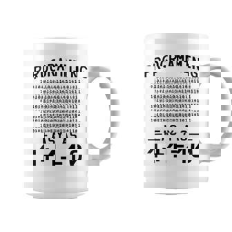 バイナリコーディングプログラミング 1110 バイナリコード コーヒーマグ - Kawaiitshirt