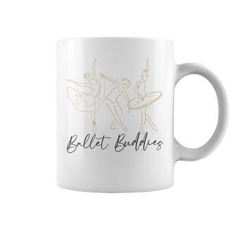 バレエ ダンサー ダンスガール バレリーナ フレンズ Besties バレエ コーヒーマグ - Kawaiitshirt