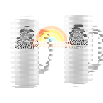 パラマウント カリフォルニア Ca ヴィンテージ レインボー レトロ 70年代 コーヒーマグ - Kawaiitshirt