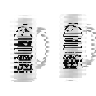 ファニージム チートデー ハンバーガー キャブ フード コーヒーマグ - Kawaiitshirt