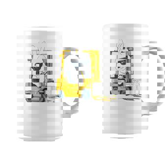 フォークリフト オペレーター フォークリフト ドライバー 物流 うさぎ イースター コーヒーマグ - Kawaiitshirt