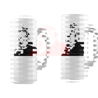 フリードリヒ・ニーチェステンシル コーヒーマグ - Kawaiitshirt