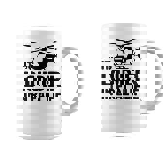ヘリコプター 空中乗組員 実生活ではより大きな音色 コーヒーマグ - Kawaiitshirt