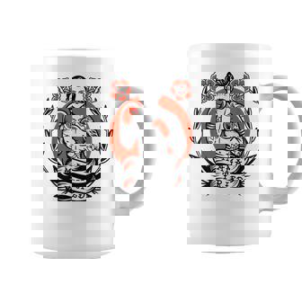 ボクサー アメリカン トラディショナル タトゥー オールドスクール ボクシング フラッシュ コーヒーマグ - Kawaiitshirt