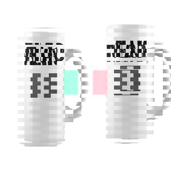 ミラノ イタリア ミラノ イタリー 旗 イタリアン コーヒーマグ - Kawaiitshirt