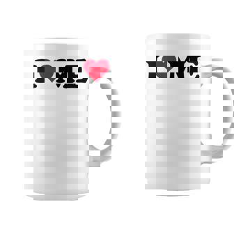 レッドハートデザイン I Love Me コーヒーマグ - Kawaiitshirt