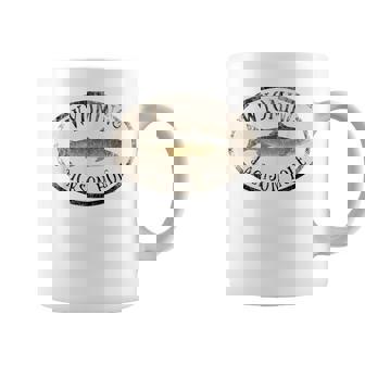 ワイオミング ジャクソン ホール トラウト 魚 フライフィッシング ビンテージ コーヒーマグ - Kawaiitshirt