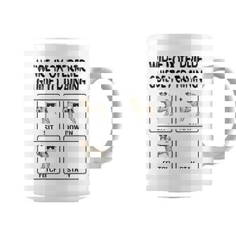 ワイヤーフォックステリアガイド 犬の服従を訓練する コーヒーマグ - Kawaiitshirt