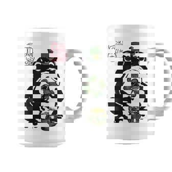 不機嫌そうなカエル 面白い 聖パトリックデー クローバーリーフ アニメ 日本語 コーヒーマグ - Kawaiitshirt