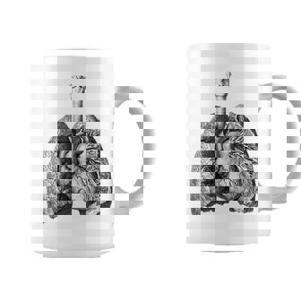 人間の心臓の肺 ビンテージ医療解剖学 解剖学的肺 コーヒーマグ - Kawaiitshirt