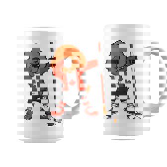 愉快なダビングプードル カナダ アイスホッケーファン ウィンタースポーツ コーヒーマグ - Kawaiitshirt