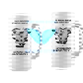 最も美しい蝶青いモルフォバタフライ コーヒーマグ - Kawaiitshirt