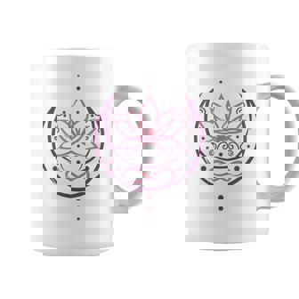 月と無限のシンボルの蓮 ヨガと禅 蓮の花 コーヒーマグ - Kawaiitshirt