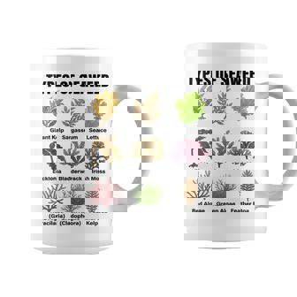 海藻の種類、海藻種チャート、海藻の種類 コーヒーマグ - Kawaiitshirt