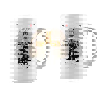 祈り 戦士 ライオン ユダ グラフィック クリスチャン クロスバック プリント コーヒーマグ - Kawaiitshirt