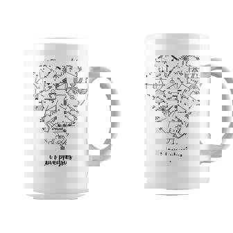 私は物理科学が大好きです数学グラフ数式方程式オタクオタク賢い学生教師 コーヒーマグ - Kawaiitshirt