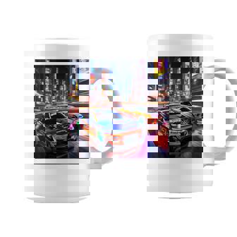 背面にjdmドリフトレーシングカー東京ドリフトスカイライン2台。 コーヒーマグ - Kawaiitshirt