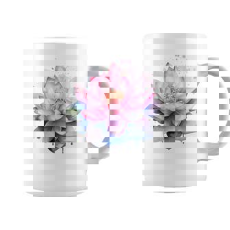 蓮の花 ユリパッド、自然、花、ビューティーアート コーヒーマグ - Kawaiitshirt