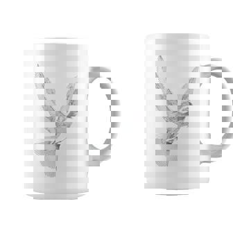 鳩 動物 男性 女性 モチーフ 恋人 自由 デザイン 平和 コーヒーマグ - Kawaiitshirt