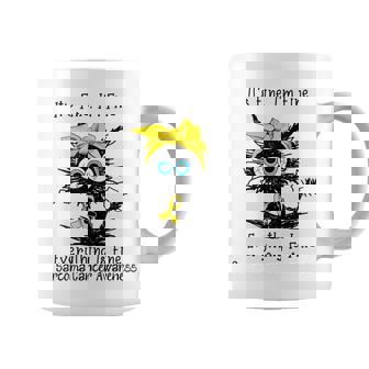 黒猫大丈夫だよ元気だ肉腫啓発 コーヒーマグ - Kawaiitshirt