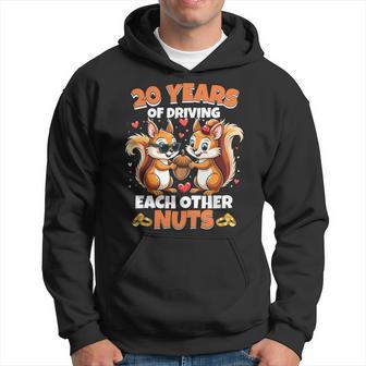 20 Aniversario De Bodas 20 Añosolviéndose Locos Manga Larga Sudadera - Regaloses