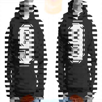 9 Combinaciones De Gráficos De Deportes De Equipo Con El Número 9 Sudadera - Regaloses