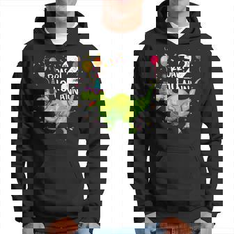 Bambino Compleanno 2 Anni Dinosauro Regalo Di 2 Anni Felpa con cappuccio - Novitaregali