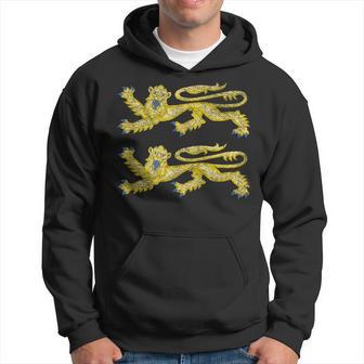 Bandera Normandía Escudo De Armas Francia Norman Dos Leopardos Sudadera - Regaloses