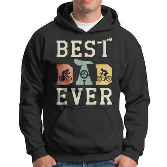 Best Dad Ever Bicicletta Mountain Bike Ciclista Da Corsa Felpa con cappuccio - Novitaregali