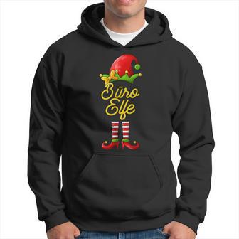 Büro Elfe Familien Partnerlook Weihnachten Kapuzenpullover - Geschenkecke