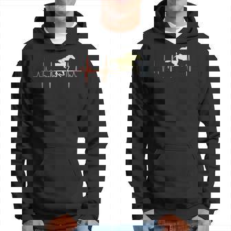 Cardiogramme Rétro Des Courses De Chevaux Sweat à capuche - Cadeauxyz