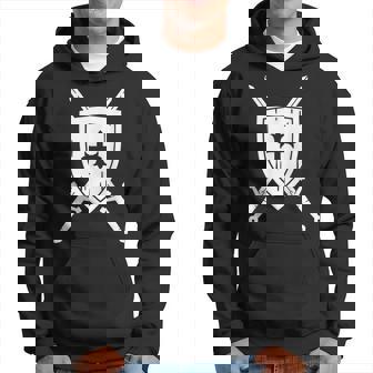 Chevalier Costume Bouclier Croix Épée Sweat à capuche - Cadeauxyz