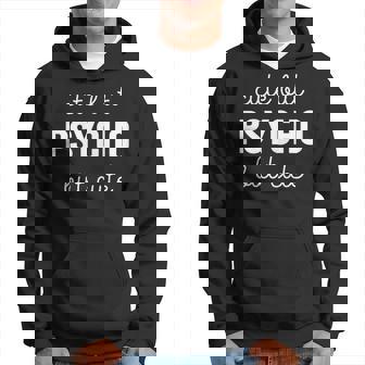 Donna Carino Ma Psicopatico Ma Carino Camicia Divertente Felpa con cappuccio - Novitaregali