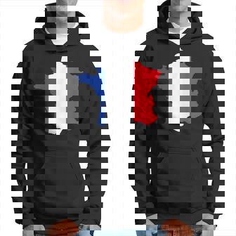 Drapeau Français Avec Lettrage France France Paris Sweat à capuche - Cadeauxyz