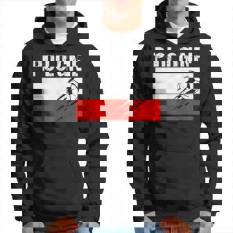 Drapeau Pologne Cadeau Foot Pologneintage Sweat à capuche - Cadeauxyz