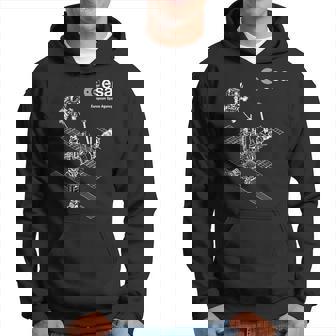 Esa Iss Estación Espacial Internacional Astronauta Sudadera - Regaloses