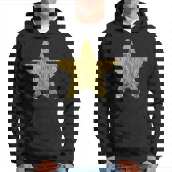 Estrella De Oro Gigante Con Diseño De Estrellas Grandes Sudadera - Regaloses