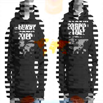 Estudiante De Geografía Geográfico Geógrafo Geografía Sudadera - Regaloses